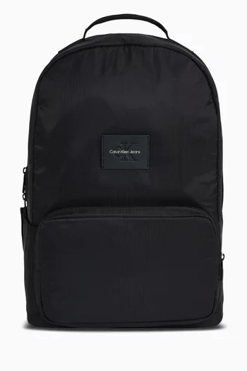 Logo Sport Essentials Backpack in Recycled Ripstop