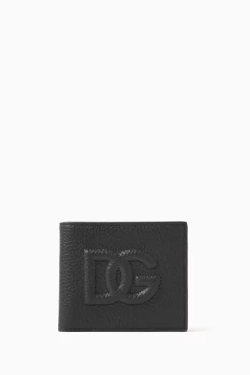 Logo-embossed Billfold Wallet in Leather