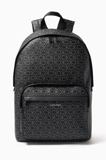 Monogram Campus Backpack in Faux Leather