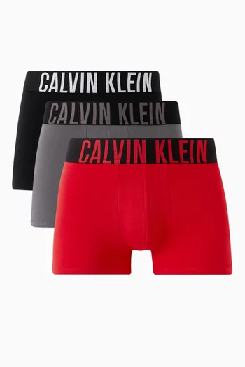 Logo Trunks in Recycled Cotton-blend, Set of 3