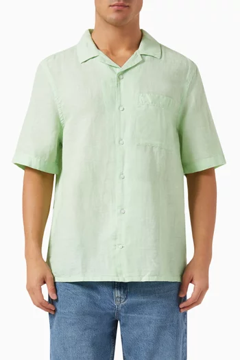 Cuban Shirt in Linen & Cotton