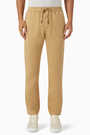 Harlem Chino Pants in Linen-blend