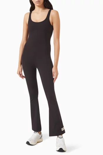 Flared Jumpsuit in Softskin100©