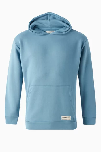 Oversized Zip Hoodie in Organic Cotton