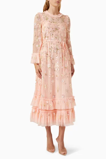 Sequin Bloom Gloss Ballerina Dress in Tulle