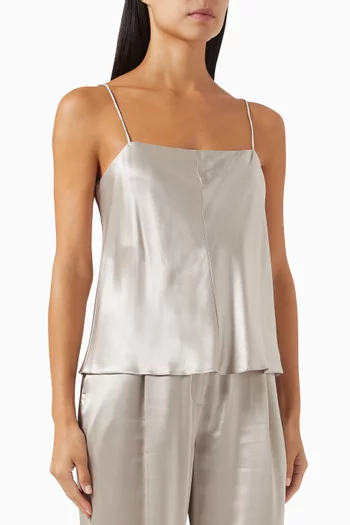 Camisole Top in Mulberry Silk