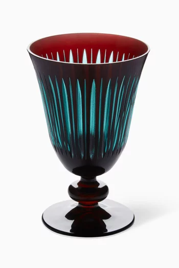 Prism Wine Glasses, Set of 4