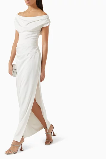 Gabriella Off-shoulder Maxi Dress