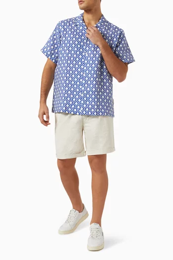 Teulada Bowling Shirt in Linen