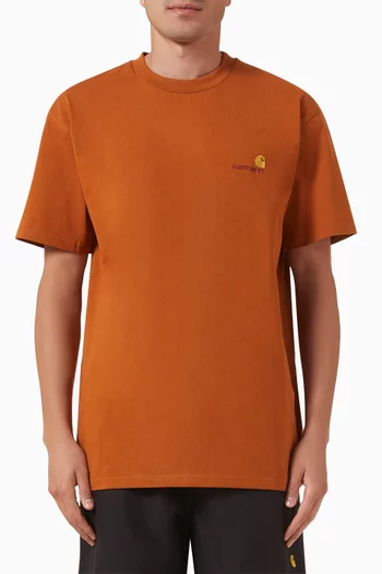American Script T-shirt in Cotton-jersey