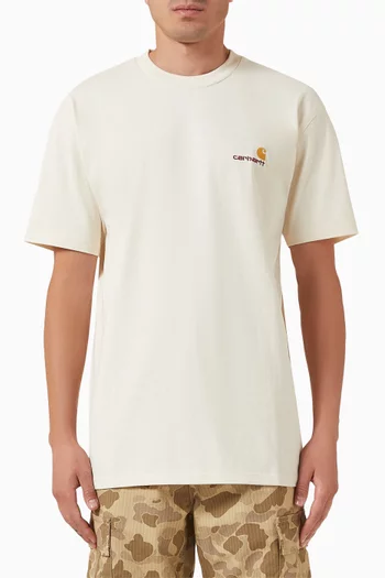 American Script T-shirt in Cotton-jersey