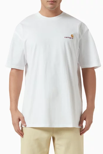 American Script T-shirt in Cotton-jersey