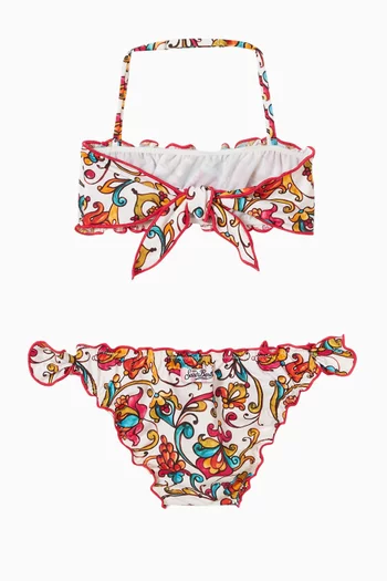 لباس سباحة إيمي نايلون مطاطي، قطعتان