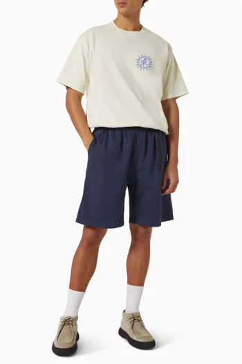 Pigment Dye G-Shorts in Organic Twill