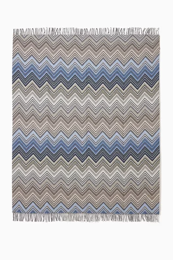 Perseo Throw in Wool-blend