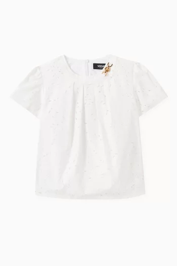 Sangallo Shirt in Cotton Poplin
