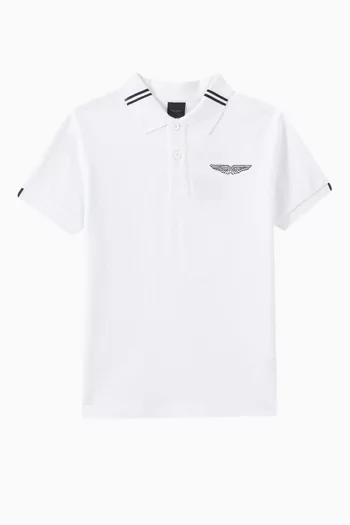 x Aston Martin Polo T-shirt in Cotton