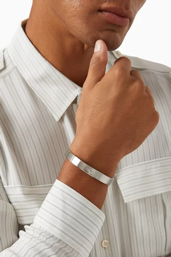 Couples Bangle Bracelet in Stainless Steel