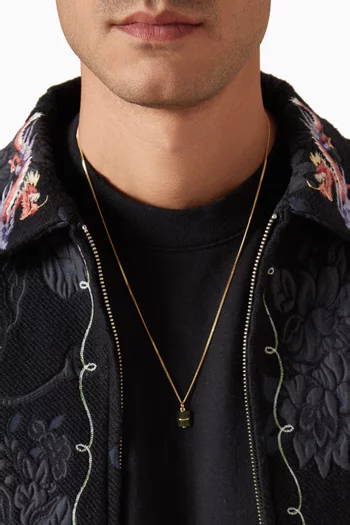 Otis Jasper Necklace in 14kt Gold-plated Sterling Silver