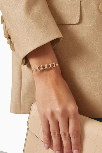 سوار بتصميم حروف GUCCI
