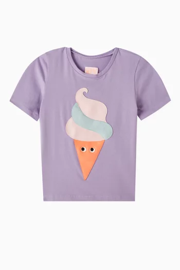 Vacay Ice Cream-patch T-shirt