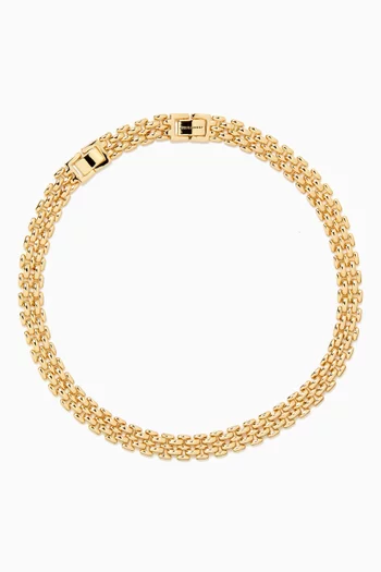 Francis Choker in Gold-tone Dipped Brass