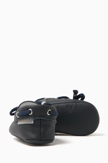 Bow-embellished Loafers in Leather