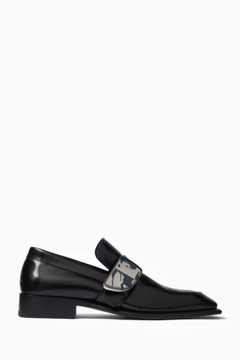 Shield Loafers in Leather