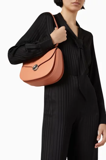 Medium Ghiera Bag in Leather