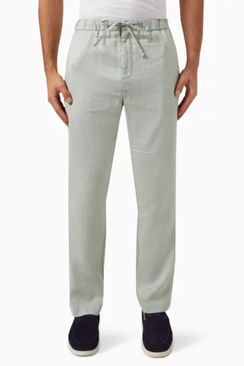 Oscar Chino Pants in Linen-blend