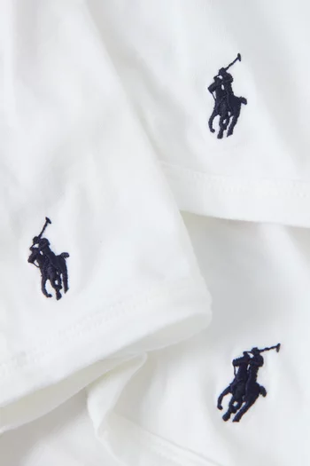 Boxer Briefs in Cotton-stretch, Pack of 3