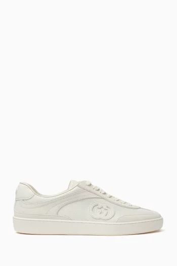 GG Low-top Sneakers in Suede & Mesh