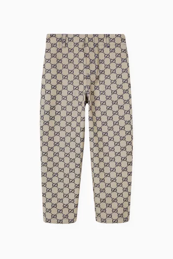 GG Pants in Cotton-blend