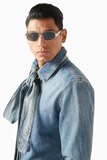 Aviator Sunglasses in Metal