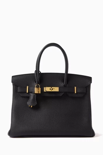 Pre-owned Birkin 30 Tote Bag in Togo Leather