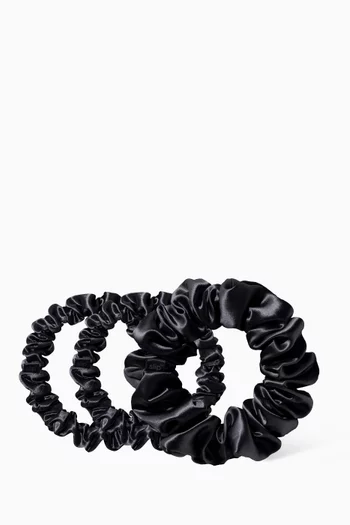 Back to Basics Midi/Large Scrunchie Set, Pack of 3