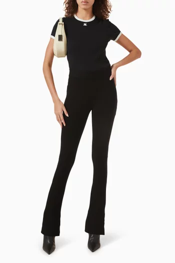 Signature Contrast T-shirt in Cotton