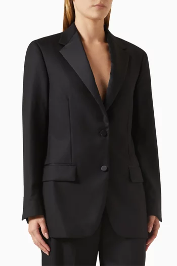 Bianca Oversized Blazer in Wool