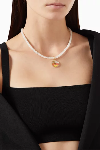 Prophet Land Amulet Pendant in 18kt Gold