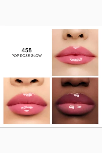 458 Pop Rose KissKiss Bee Glow Oil, 9.5ml