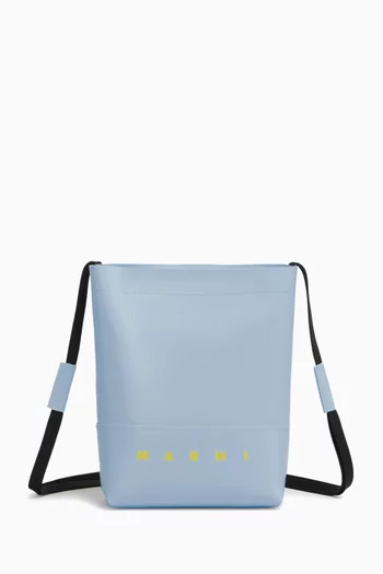 Crossbody Bag in Coated Canvas