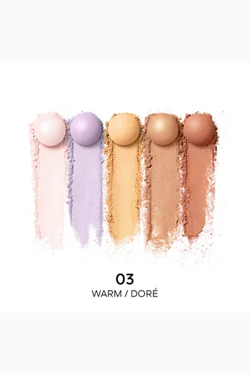 بودرة لؤلؤ ميتيوريتس مضيئة للبشرة درجة 03 وورم/دوري، 20 غرام