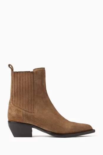 Debbie Boots in Suede
