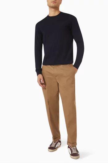 Deen Crewneck Sweatshirt in Polo Knit