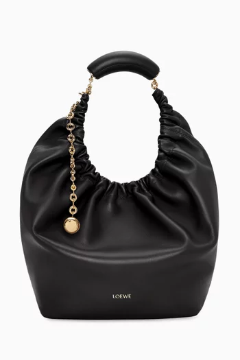 Medium Squeeze Bag in Nappa Leather