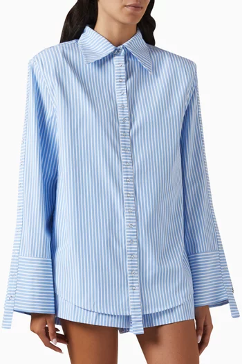Tidal Shirt in Cotton-wool Blend