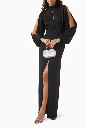 Huston Gown in Crepe Cady