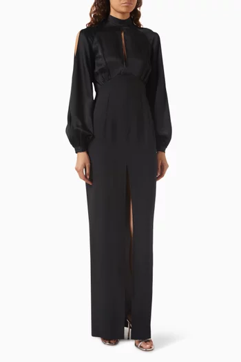 Huston Gown in Crepe Cady