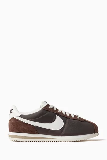 Cortez TXT Sneakers in Suede & Nylon