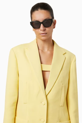 Cat-eye Sunglasses in Acetate